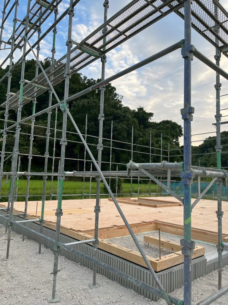 美しくて強い紀州材で建てるお家　上棟棟上げ